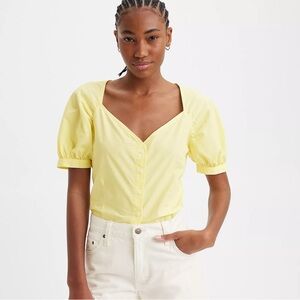 NWT MARTA RAGLAN SHORT SLEEVE BLOUSE Levi’s